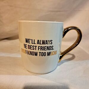 16 ounce Best Friends That's All Gold Mug